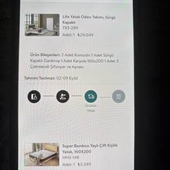 Vivense'den Yatak Odası Teslimat Sorunu