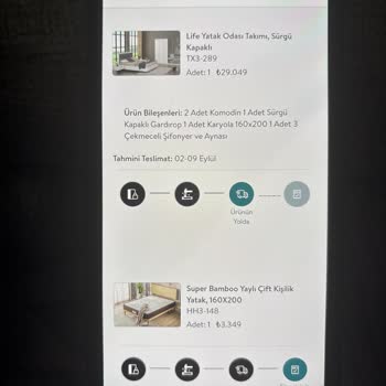Vivense'den Yatak Odası Teslimat Sorunu