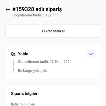 Siparişin Kargoya Verilmemesi Ve Müşteri Hizmetleri Sorunu