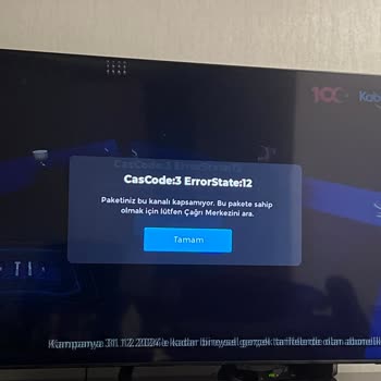 Kablo TV Bağlantı Sorunu Ve Müşteri Hizmetleri Hayal Kırıklığı