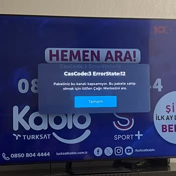 Kablo TV Bağlantı Sorunu Ve Müşteri Hizmetleri Hayal Kırıklığı