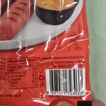 Eksik Paketlenmiş Sosis Şikayeti
