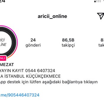 Arici_online (Instagram) Mağdur Olmam