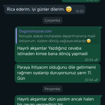 Düğün Paketi İptalinde 14 Günlük İade Bekleyişi