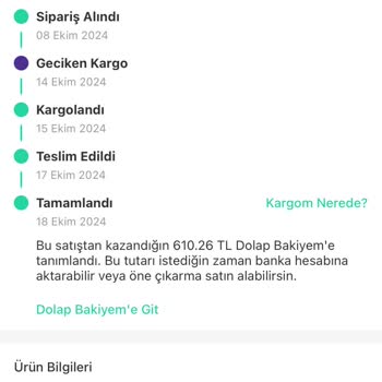 Dolap Uygulamasında Eksik Ödeme Sorunu