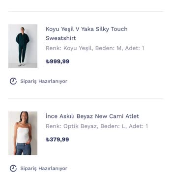 Penti Siparişim 1 Aydır Hazırlanmadı