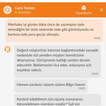 Hatalı İade Ve Müşteri Hizmetleri İlgisizliği