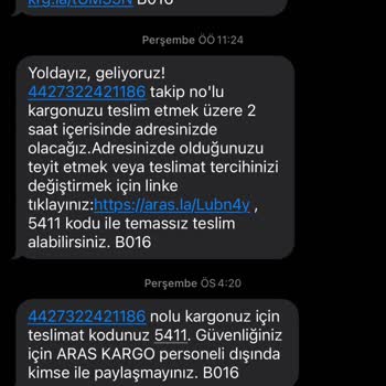 Aras Kargo Kurtuluş Şubesi: İletişimsizlik Ve İade Sorunu