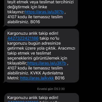 Aras Kargo Kurtuluş Şubesi: İletişimsizlik Ve İade Sorunu