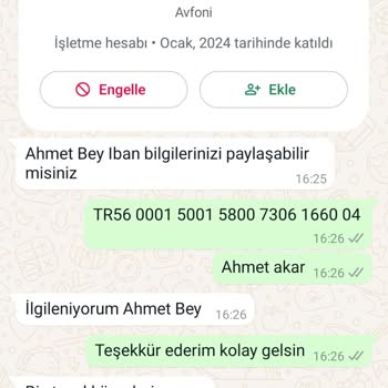 Avfoni Firması İle Yaşanan Cihaz Ve İade Sorunları