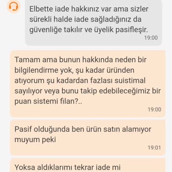 Trendyolmilla'da Hesap Askıya Alma Ve İade Sorunları
