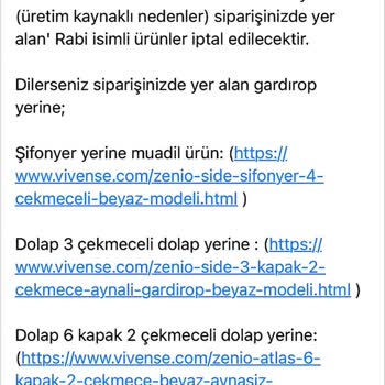 Vivense Siparişimde Yaşadığım Tedarik Ve İade Sorunları