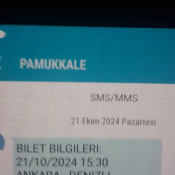 Pamukkale'de Bilet Yanlışlığı Ve Mağduriyet