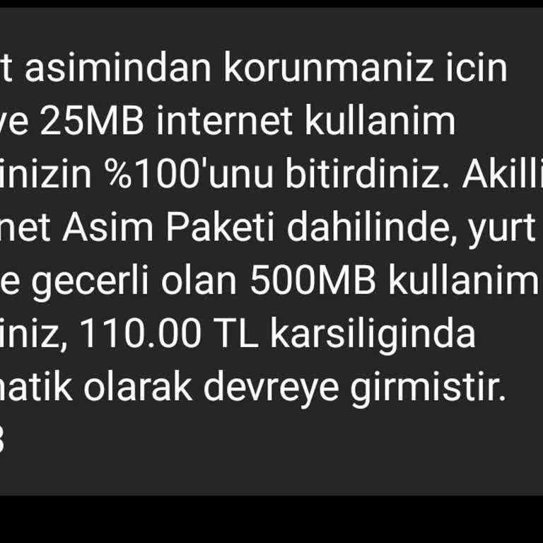 Tarife Sonrası Ek Ücret Şoku