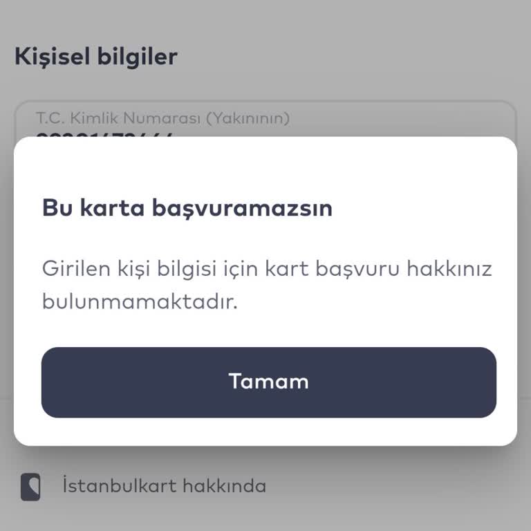 Öğrenci Kartı Başvurusunda Sorun Yaşıyorum