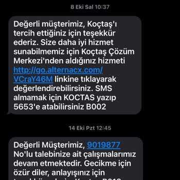 Koçtaş'tan Alınan Ürünün İadesinde Yaşanan Zorluklar