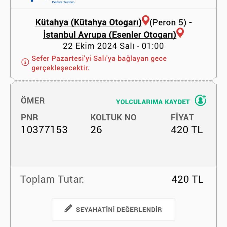 Yanlış Şehir Seçimi Ve İptal Sorunu