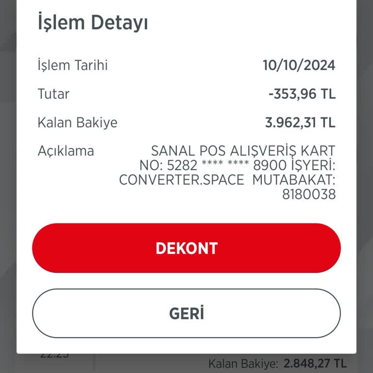 Converter Space İzinsiz Para Çekimi Ve Devam Eden Talepler