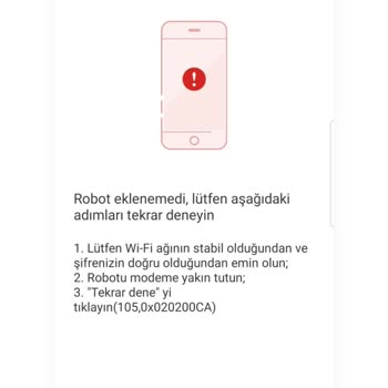 Arzum Robotek X2 Wi-Fi Bağlantı Sorunu