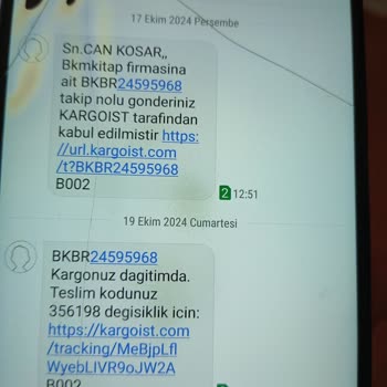 Kargoist İle İletişim Sorunu Ve Kitapların Gecikmesi
