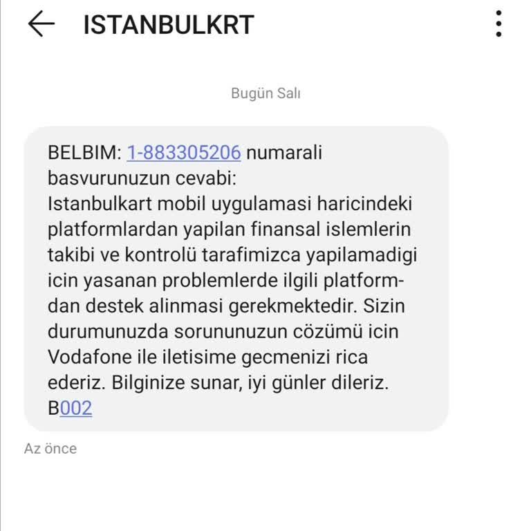 Vodafone Pay İle Kaybolan 100 TL'nin İzinde