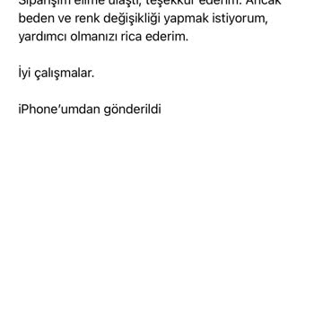 İletişim Eksikliği Ve Kalitesiz Ürün Sorunu