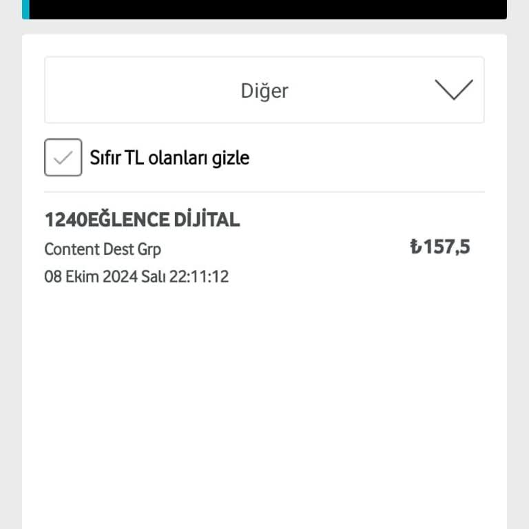 Vodafone İzinsiz Dijital Abonelik Ve Haksız Ücretlendirme