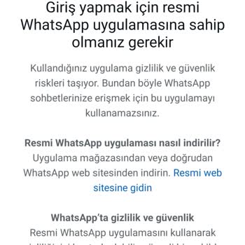 WhatsApp Giriş Sorunu Ve Mağduriyet