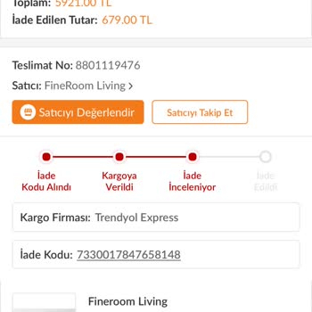 Trendyol Express'in Kaybettiği Yastıklar Ve İade Sorunu