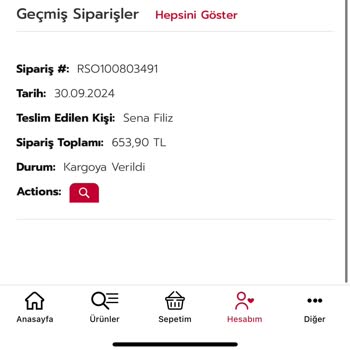 Kargo Sorunu Ve Yetersiz Müşteri Hizmetleri
