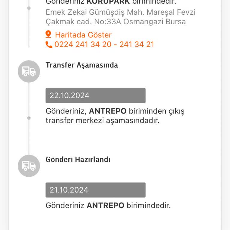 Adrese Teslim Sorunu: MNG Kargo Korupark Şubesi