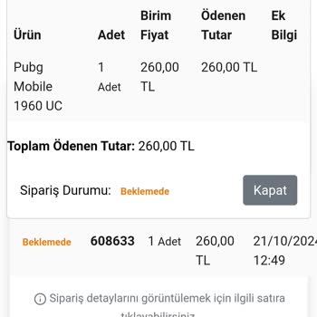 Epinix Şikayeti