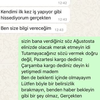 Teslimat Süresindeki Belirsizlik Ve İletişim Sorunları