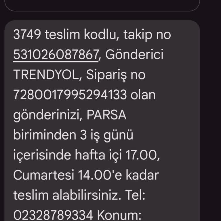 MNG Kargo Parsa Şubesi'nin Adrese Teslim Sorunu