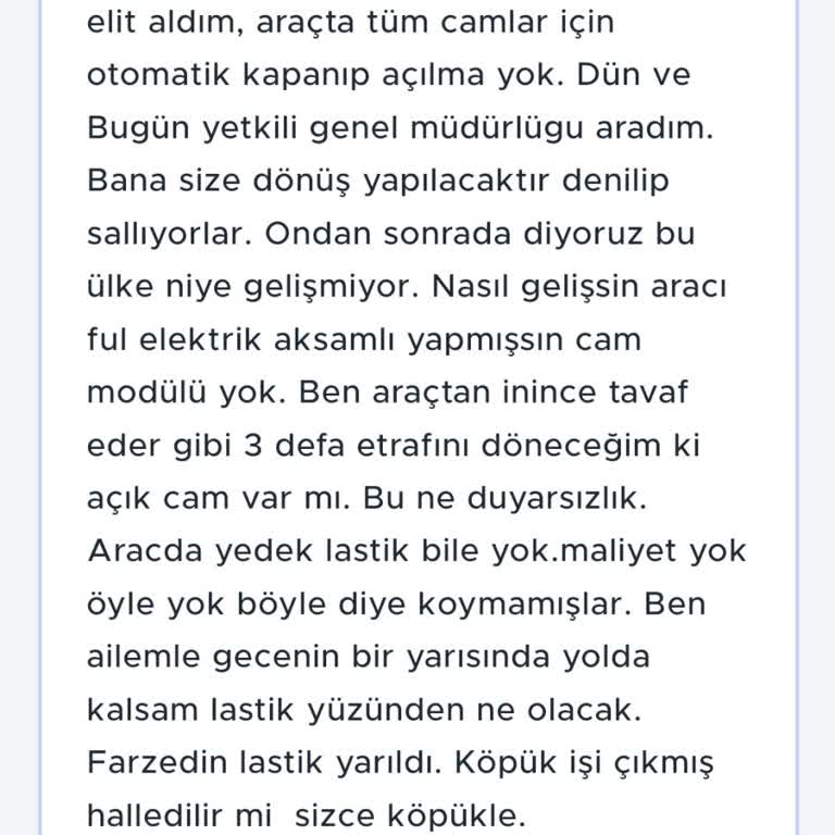 Hyundai Bayon Elit: Eksik Donanım Ve İlgisiz Müşteri Hizmeti