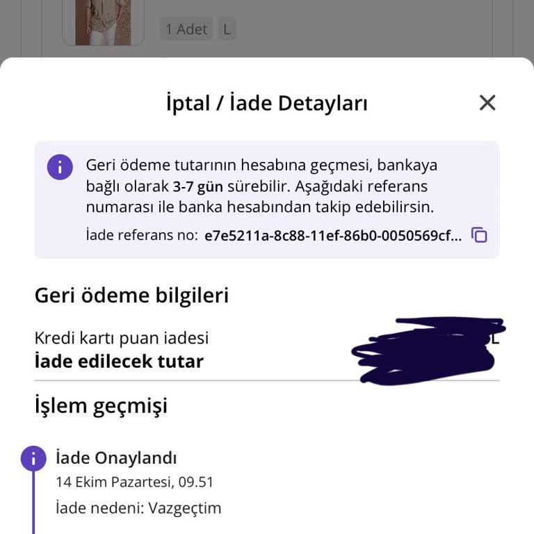 İade Sürecinde Yaşanan Gecikme Ve Müşteri Hizmetleri Sorunu