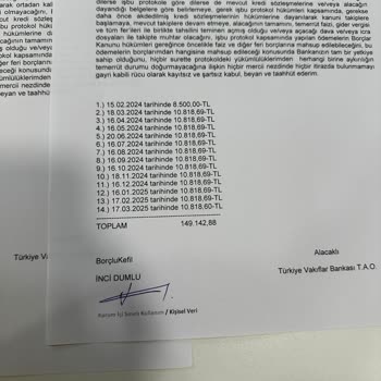 VakıfBank Borç Yapılandırma Sorunu
