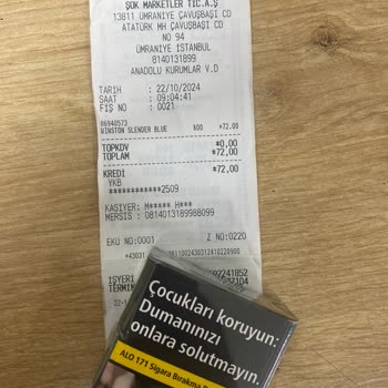 Yanlış Sigara Alımı Sonrası Mağazada Yaşanan Değişim Sorunu