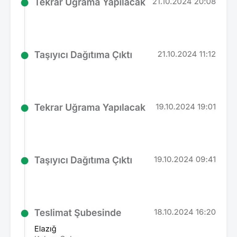 Kargo Teslimatında Sorumsuzluk Ve İletişim Eksikliği