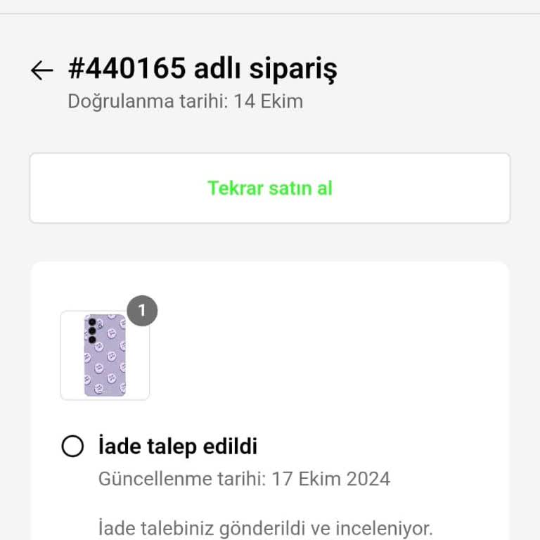 Deer Case'den İade Talebine Cevap Alamıyoruz
