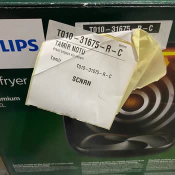 Yeni Alınan Airfryer Ürününün Çizilme Sorunu