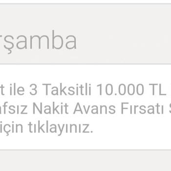 VakıfBank Nakit Avans Kampanyasında Yaşanan Sorunlar