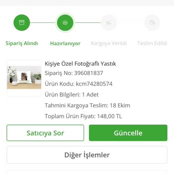 Çiçek Sepeti'nde Sipariş Sorunu Ve İptal Edilemeyen Ürün