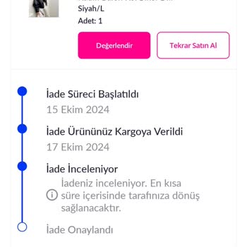 Lekeli Ceket Ve İade Sürecinde Sorumsuzluk