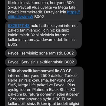 Turkcell'in Haksız Ekstra İnternet Ücretlendirmesi