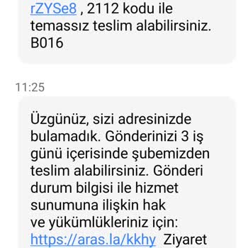 Aras Kargo'nun Sürekli Teslimat Sorunları