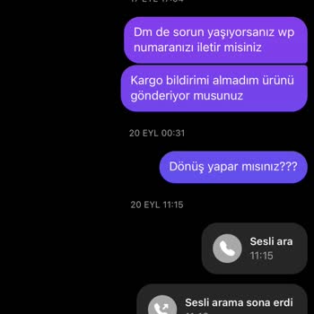 Eksik Ürün Ve İlgisiz Müşteri Hizmetleri