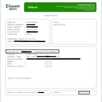 Vodafone E-sim Aktivasyonunda Fahiş Fiyat Ve Mağduriyet