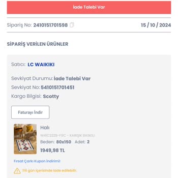 Eksik Teslimat Ve İletişim Sorunlarıyla Karşılaşma