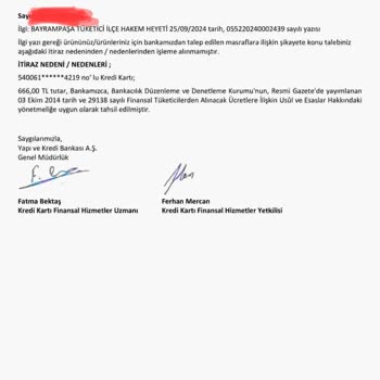 Tüketici Hakem Heyeti Kararına Rağmen İade Edilmeyen Aidat